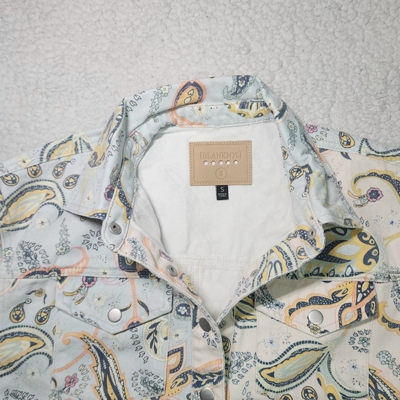 NWT Blanknyc X Free People Coming Through Paisley Jacket - Picture 5 of 6